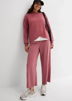 New Verkürzte Hose aus weichem Viskose-Mix Damen Bekleidung·Kleider|Hosen