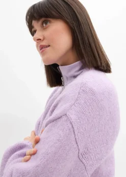 Damen bonprix Bekleidung·Umstandsmode|Strickmode|Verkürzte Oversize Grobstrickjacke