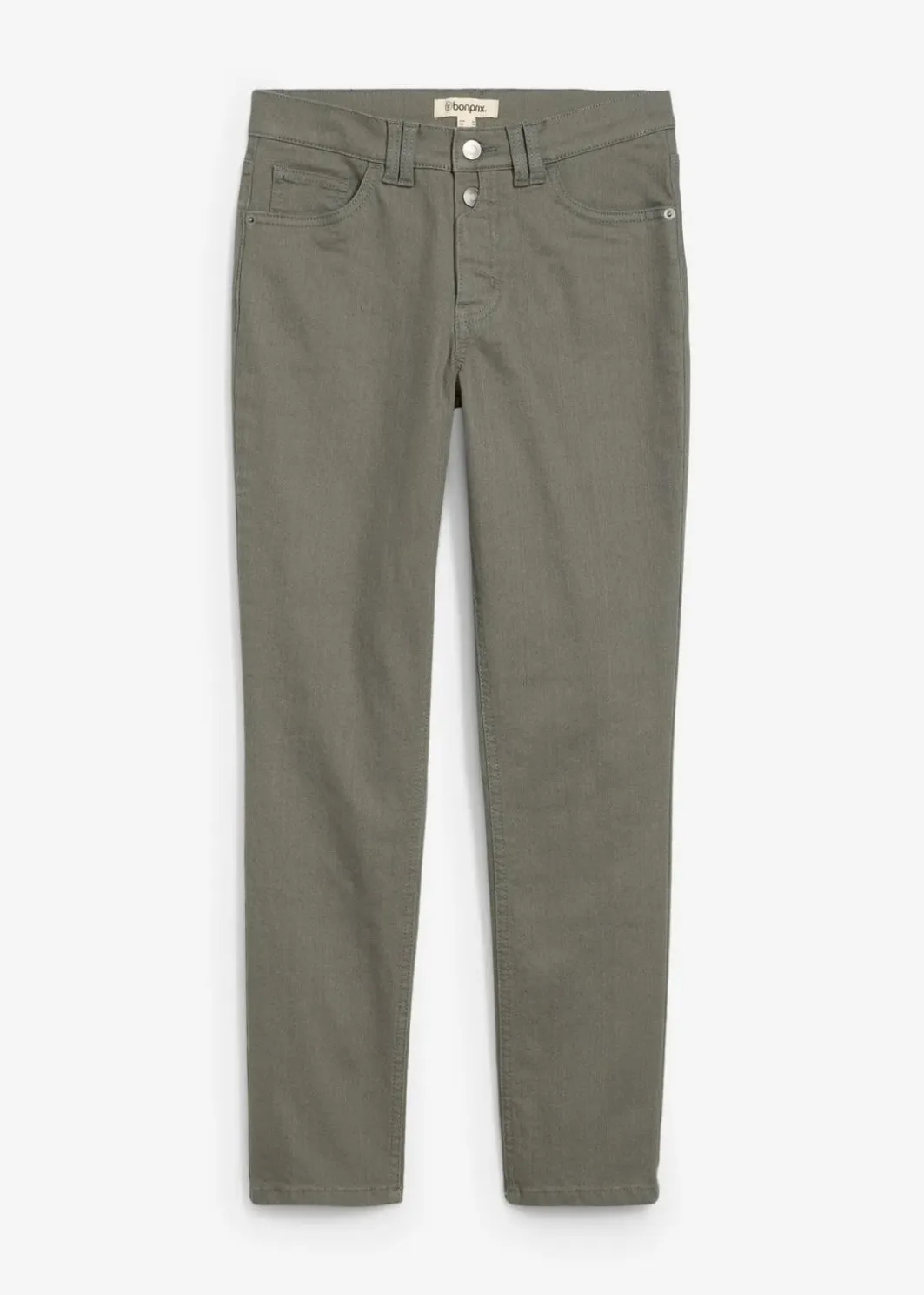 Damen bonprix Bekleidung·Kleider|Hosen|verkürzte Twill-Hose