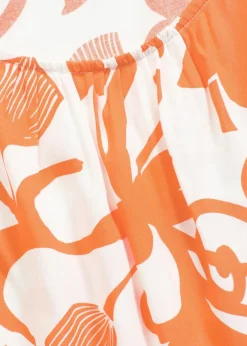 Damen bonprix Bekleidung·Jacken & Mäntel|Blusen & Tuniken|verkürztes Blusentop aus fließender Viskose