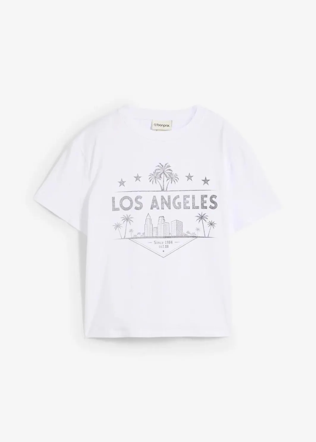Discount Verkürztes T-Shirt aus Jersey Damen Shirts & Tops