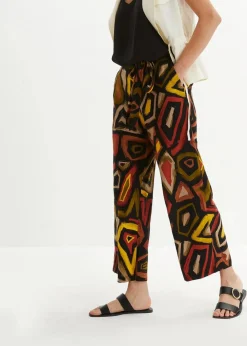 Hot Viscose-Culotte Damen Bekleidung·Kleider|Hosen