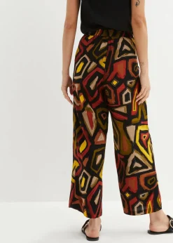 Hot Viscose-Culotte Damen Bekleidung·Kleider|Hosen