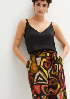 Hot Viscose-Culotte Damen Bekleidung·Kleider|Hosen