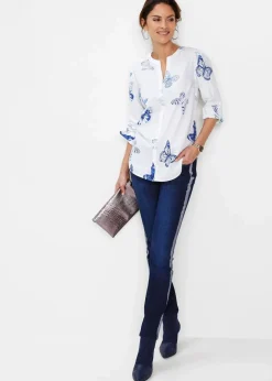 Best Viskose Bluse bedruckt Damen Bekleidung·Jacken & Mäntel|Blusen & Tuniken