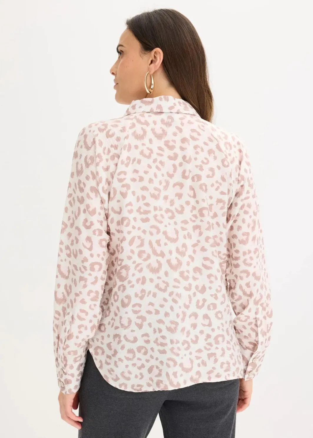 Online Viskose- Bluse mit Fledermausärmeln Damen Bekleidung·Jacken & Mäntel|Blusen & Tuniken