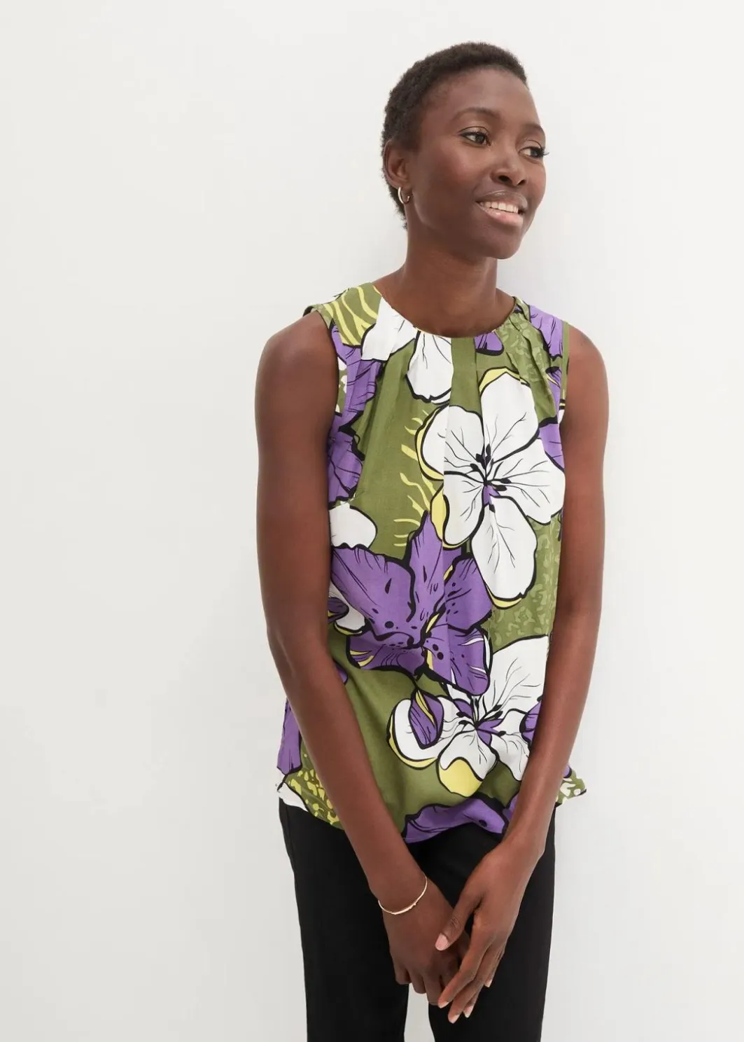 Sale Viskose Blusentop Damen Shirts & Tops|Blusen & Tuniken