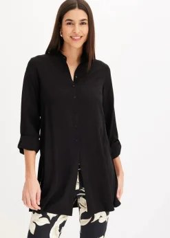 New Viskose Longbluse Damen Bekleidung·Jacken & Mäntel|Nachhaltigere Materialien