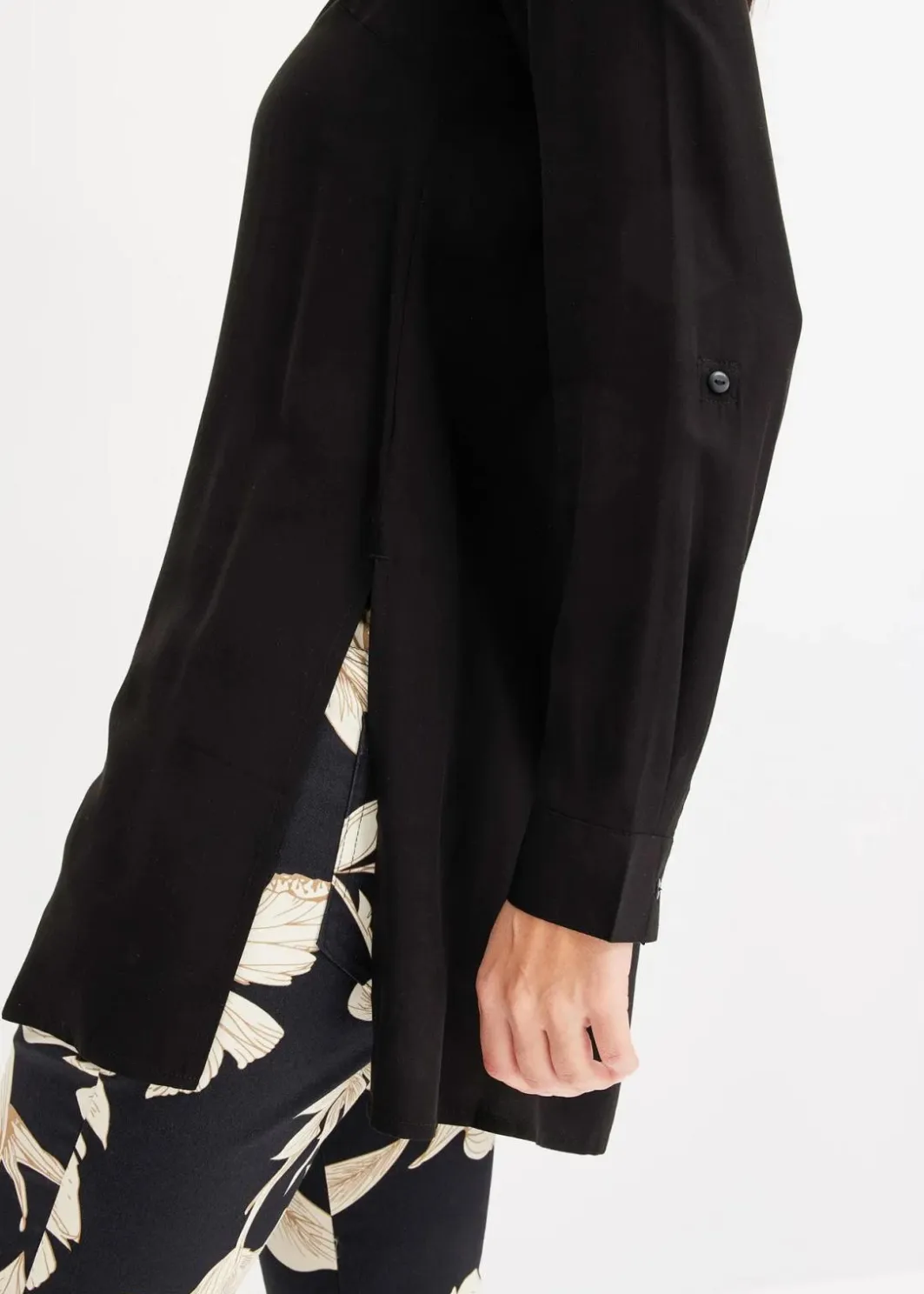 New Viskose Longbluse Damen Bekleidung·Jacken & Mäntel|Nachhaltigere Materialien