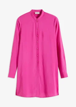 Damen bonprix Blusen & Tuniken|Nachhaltigere Materialien|Viskose Longbluse