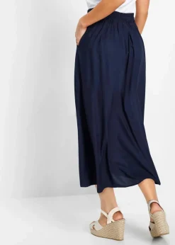 Discount Viskose Maxirock Damen Röcke|Bekleidung·Sportbekleidung