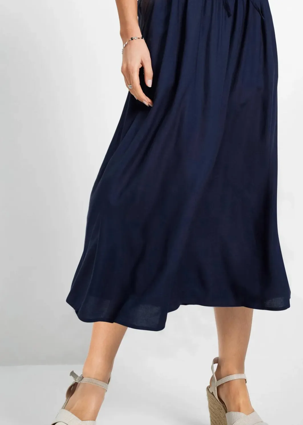 Discount Viskose Maxirock Damen Röcke|Bekleidung·Sportbekleidung