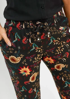 New Viskose Schlupfhose Damen Bekleidung·Kleider|Hosen