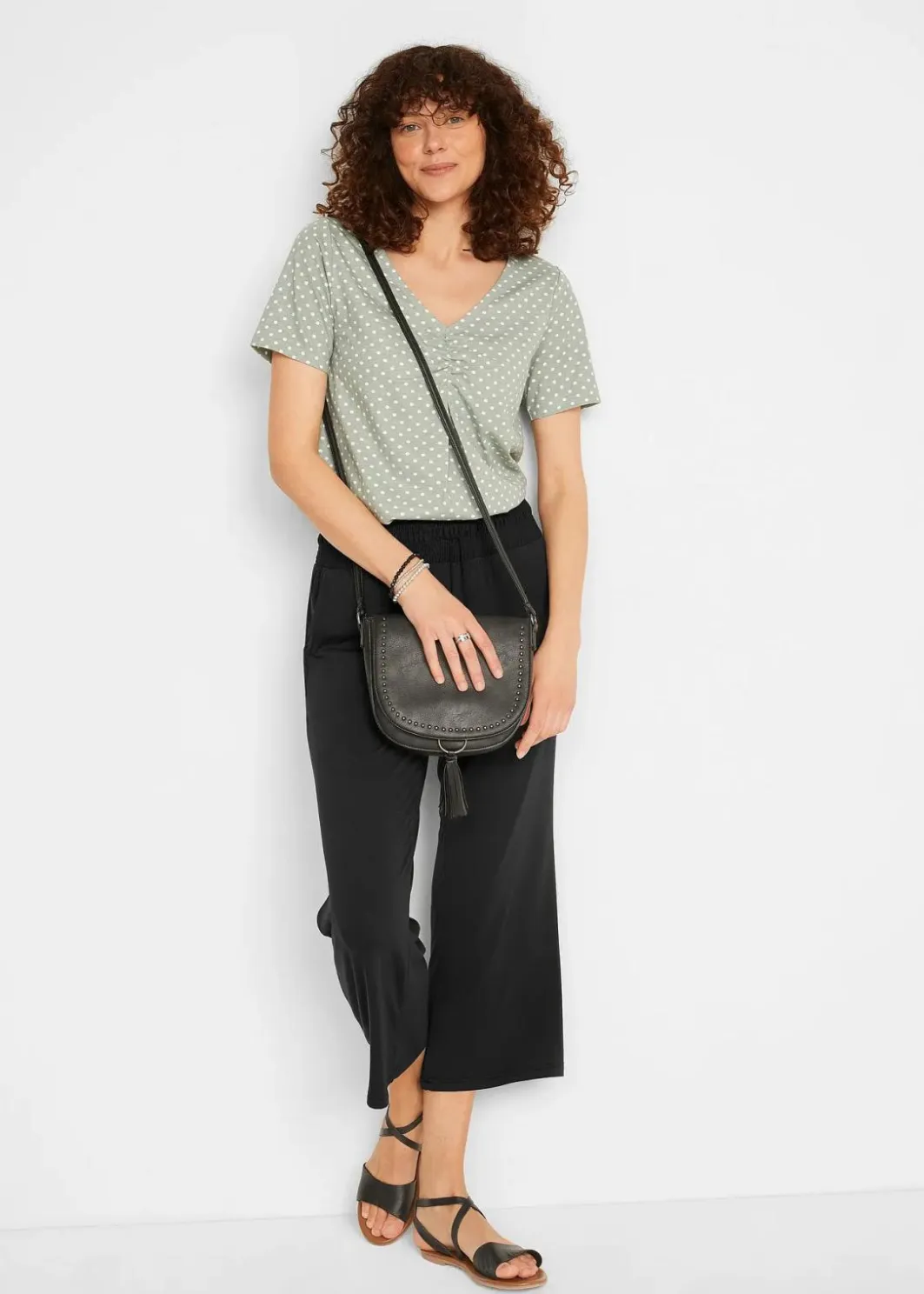 Damen bonprix Bekleidung·Kleider|Hosen|Viskose-Jersey-Hose