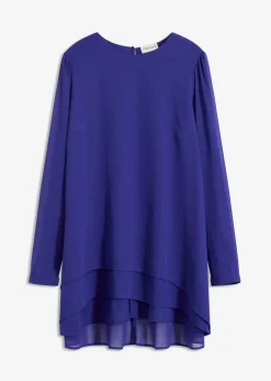 Damen bonprix Blusen & Tuniken|Bekleidung·Jacken & Mäntel|Vokuhila Long-Tunika