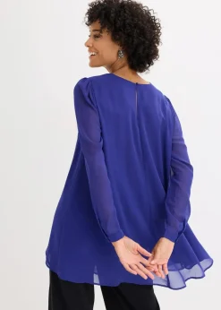 Damen bonprix Blusen & Tuniken|Bekleidung·Jacken & Mäntel|Vokuhila Long-Tunika