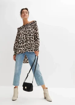 Damen bonprix Bekleidung·Jacken & Mäntel|Blusen & Tuniken|Vokuhila-Bluse