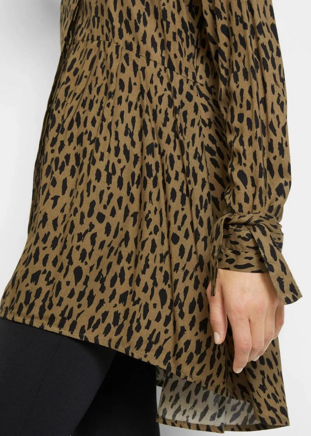 Damen bonprix Bekleidung·Jacken & Mäntel|Blusen & Tuniken|Vokuhila-Bluse aus reiner Viskose
