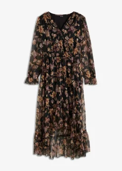 Damen bonprix Bekleidung·Pullover & Strickjacken|Kleider|Vokuhila-Kleid