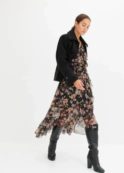 Damen bonprix Bekleidung·Pullover & Strickjacken|Kleider|Vokuhila-Kleid