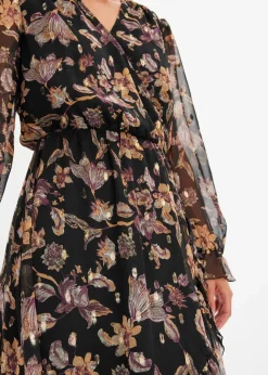Damen bonprix Bekleidung·Pullover & Strickjacken|Kleider|Vokuhila-Kleid