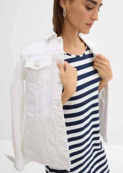 Vokuhila-Kleid aus schwerer reiner Baumwolle Damen Bekleidung·Pullover & Strickjacken|Kleider