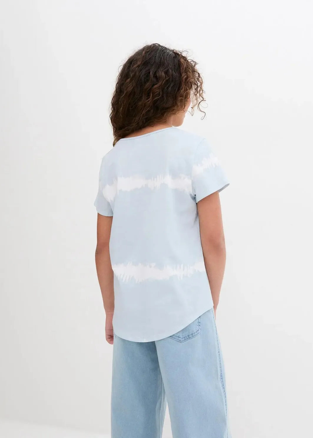 Discount Vokuhila-Shirt aus reiner Bio-Baumwolle Kinder Mädchen 9-16 Jahre·Shirts & Blusen|Mädchen 2-8 Jahre·Nachhaltigere Materialien