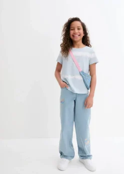 Discount Vokuhila-Shirt aus reiner Bio-Baumwolle Kinder Mädchen 9-16 Jahre·Shirts & Blusen|Mädchen 2-8 Jahre·Nachhaltigere Materialien
