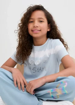 Discount Vokuhila-Shirt aus reiner Bio-Baumwolle Kinder Mädchen 9-16 Jahre·Shirts & Blusen|Mädchen 2-8 Jahre·Nachhaltigere Materialien
