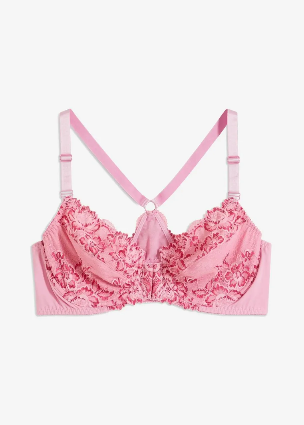 Vorderverschluss-BH aus zarter Spitze Damen Wäsche·Dessous|Wäsche·Große Cups D-H
