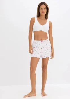 New Vorderverschluss-BH ohne Bügel mit Bio-Baumwolle (2er Pack) Damen Große Cups D-H|Nachhaltigere Materialien