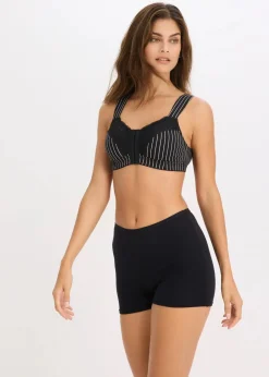 Discount Vorderverschluss-BH ohne Bügel mit Bio-Baumwolle (2er Pack) Damen Große Cups D-H|Bhs
