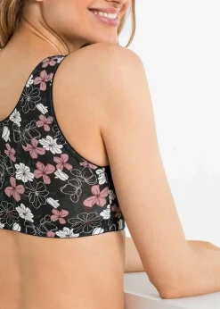 Online Vorderverschluss-BH ohne Bügel (2er Pack) mit Baumwolle Damen Wäsche·Baumwollunterwäsche|Wäsche·Große Cups D-H