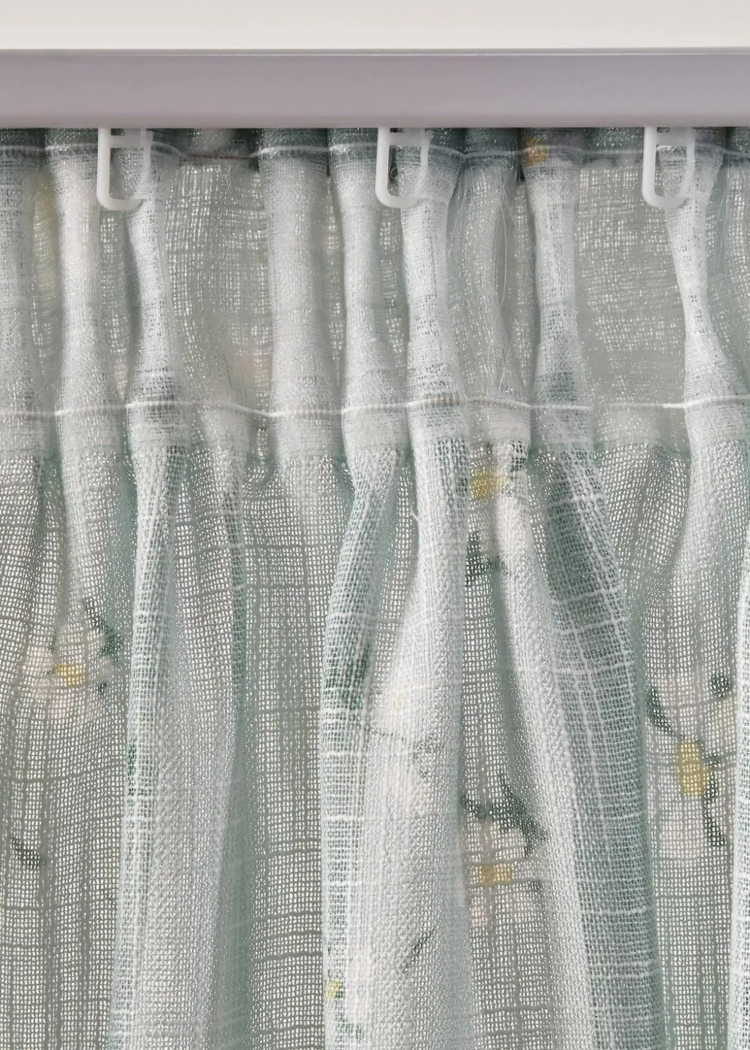 bonprix Vorhänge|Vorhang aus recyceltem Polyester mit Blumendruck (1er Pack)