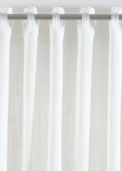 bonprix Vorhänge|Vorhang mit Blumen Druck (1er Pack)