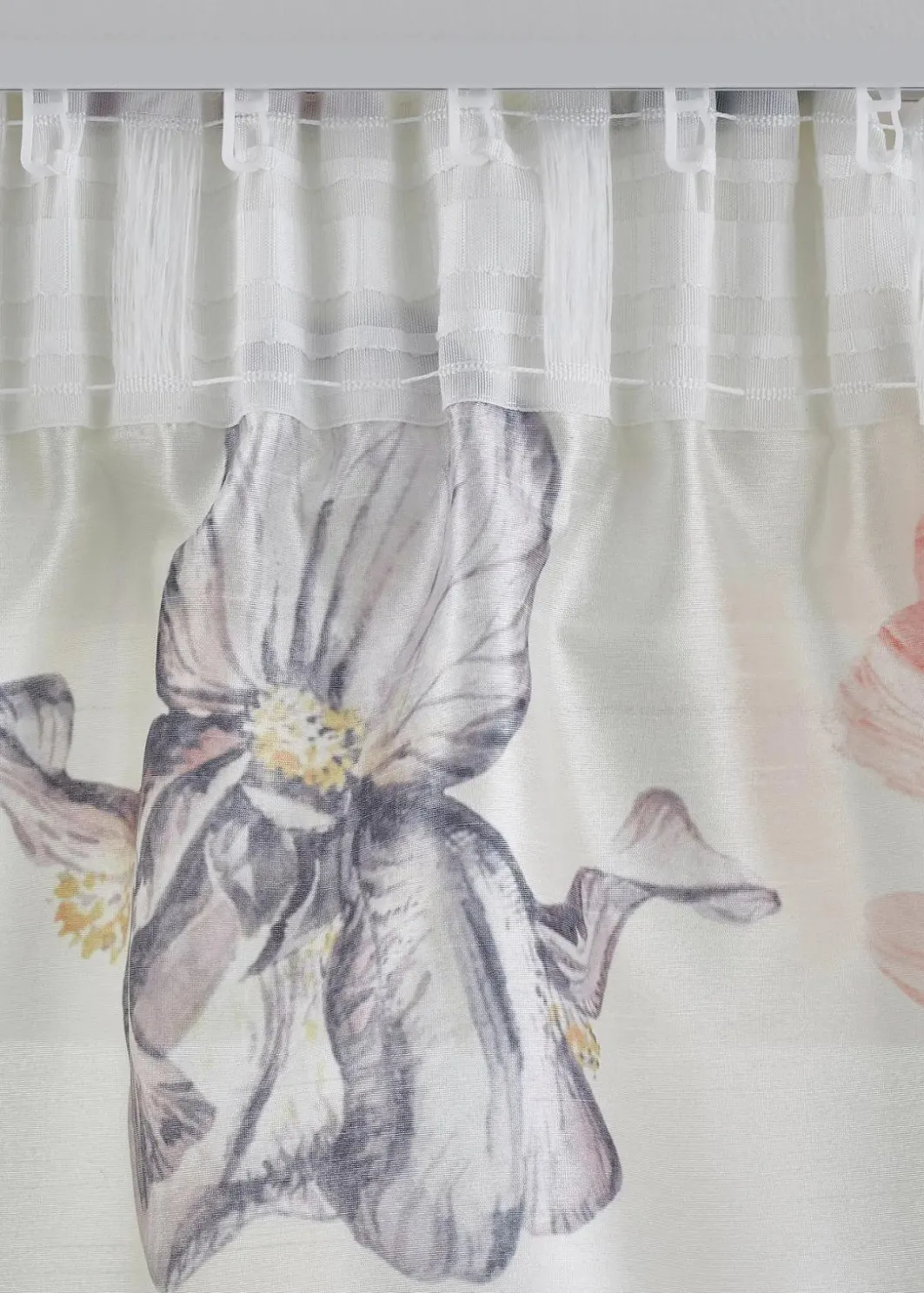 bonprix Vorhänge|Vorhang mit Blumenmuster (1er Pack)