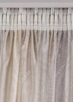 bonprix Vorhänge|Vorhang mit Streifen mit recyceltem Polyester (1er Pack)