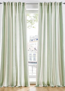 bonprix Vorhänge|Vorhang mit Streifen und recyceltem Polyester (1er Pack)