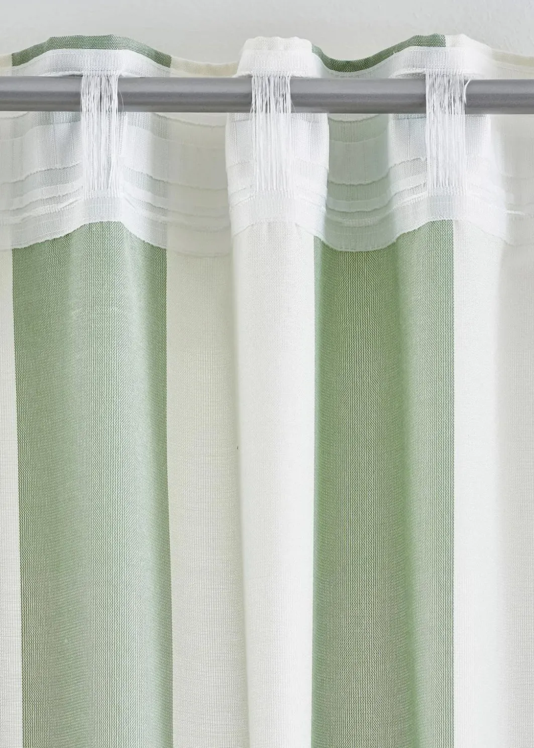 bonprix Vorhänge|Vorhang mit Streifen und recyceltem Polyester (1er Pack)