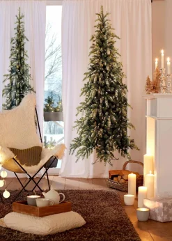 bonprix Vorhänge|Weihnachtsdeko & -Textilien·Gardinen|Vorhang mit Tannenbaum Druck (1er Pack)