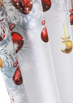 bonprix Weihnachtsdeko & -Textilien·Gardinen|Vorhänge|Vorhang mit weihnachtlichem Druck (1er Pack)
