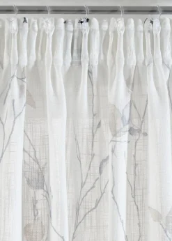 Online Vorhang mit Zweigen mit recyceltem Polyester (1er Pack) Vorhänge