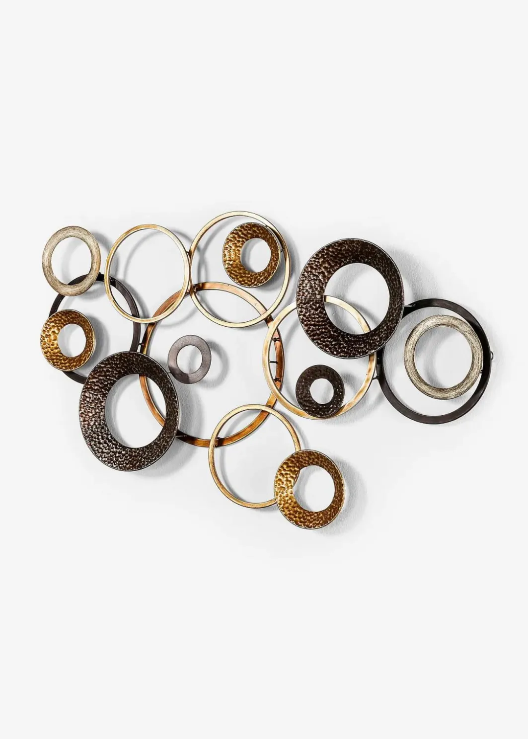 Clearance Wanddeko mit Kreisen Wanddekoration