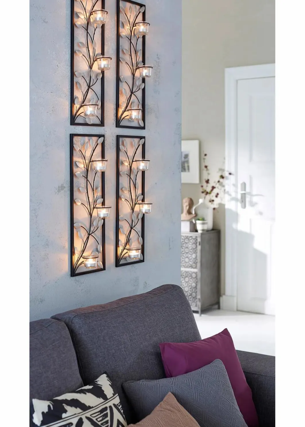 bonprix Kerzenhalter|Wanddekoration|Wandkerzenhalter