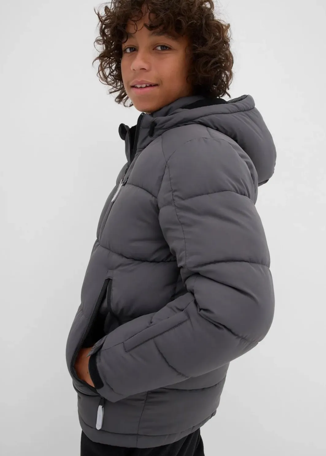Outlet warm gefütterte Winter-Steppjacke mit Kapuze Kinder Jungen 9-16 Jahre·Bademode|Jungen 9-16 Jahre·Jacken & Outdoor
