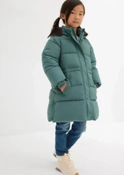 Kinder bonprix Mädchen 2-8 Jahre·Jacken & Outdoor|warm gefütterter Puffer-Mantel mit reflektierenden Details