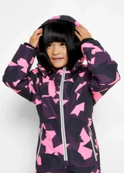 Outlet warm gefütterter Schneeanzug mit abnehmbarer Kapuze Kinder Jungen 2-8 Jahre·Jacken & Outdoor|Jungen 2-8 Jahre·Jeans & Hosen