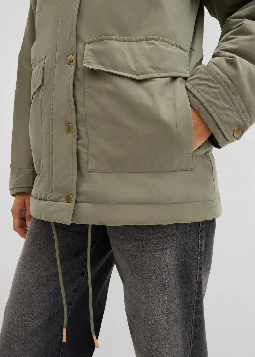 Hot Warm wattierter Parka Damen Jacken & Mäntel|Bekleidung·Hosen