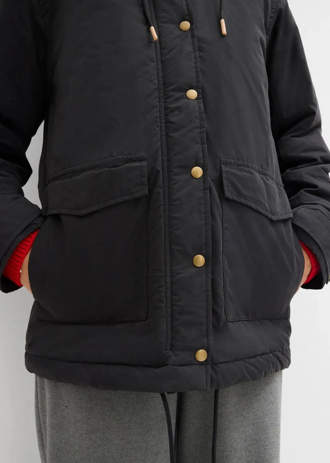 Damen bonprix Bekleidung·Hosen|Jacken & Mäntel|Warm wattierter Parka