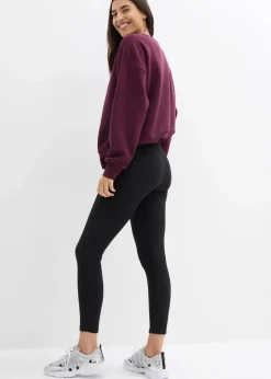 Outlet Warme gerippte Thermo-Leggings Damen Bekleidung·Röcke|Bekleidung·Sweat